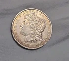 1880 morgan silver dollar AU