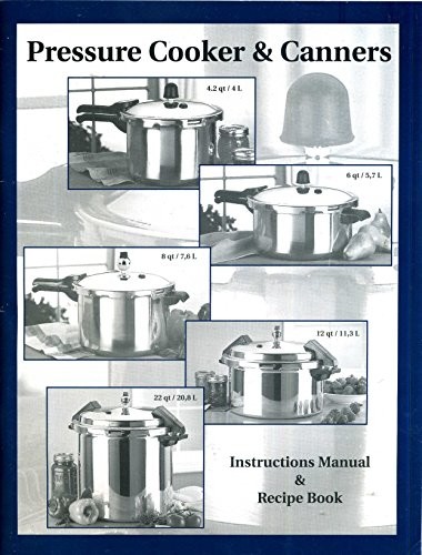And Canners Instructions Manual And Rec...