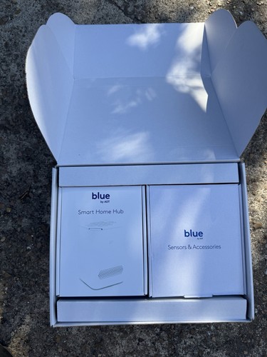 New Sealed Blue By ADT - Smart Home Hub, Window or Door Sensors, & Yard Sign - Picture 3 of 4