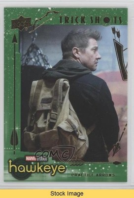 2023 Upper Deck Marvel Studios Hawkeye Trick Shots Green Clint Barton READ z6b