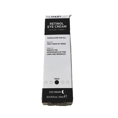 New The Inkey List Retinol Eye Cream 0.5 fl oz/15ml Fine Lines Signs Of Age