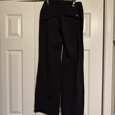 Athleta Fusion Pant Black Sz Small Black Back Pockets Bootcut