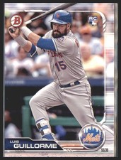 2019 Bowman Rookie Card LUIS GUILLORME #39 New York Mets. rookie card picture