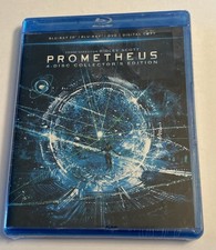 Prometheus Blu-Ray 3D 4-Disc Collector's Edition DVD - New
