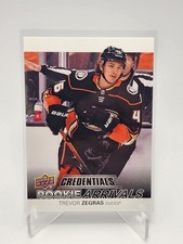 2021-22 Upper Deck Credentials #RA-7 Trevor Zegras Rookie Arrivals