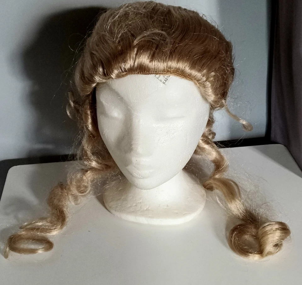 Perruque femme, cheveux blonds "queue de cheval" bouclés 26cm long . A VOIR! - Photo 4/4
