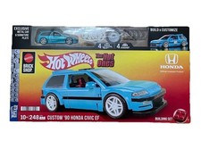 Mattel Brick Shop Hot Wheels Speed Series Custom '90 Honda Civic EF Building Set