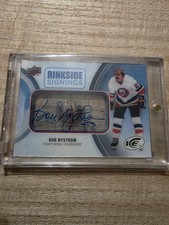 2016-17 Bob Nystrom Upper Deck Ice Signature Swatches