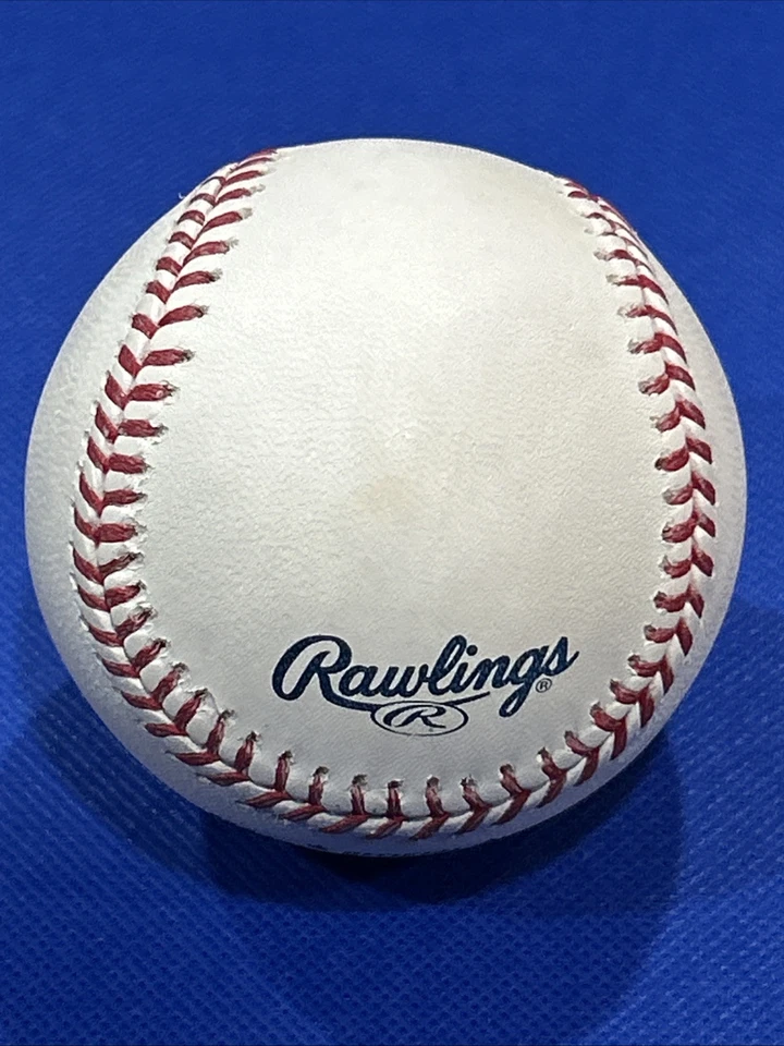 Balón de béisbol firmado por Jake Marisnick autógrafo oficial Rawlings automático romlb Foto 3 de 4