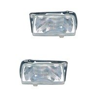 Halogen Scheinwerfer Set Links & Rechts Hauptscheinwerfer H4 FüR VW Jetta II