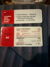 Western Electric Payphone Old Original Intro Cards Telephone Phone Single Slot