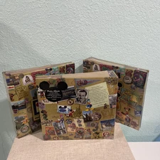 3 Large Disney WDW Photo Album 200 4x6 Acid+PVC Memo Area New Set Of 3 