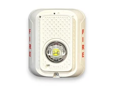 System Sensor P2WLED Fire Alarm Horn Strobe Wall White