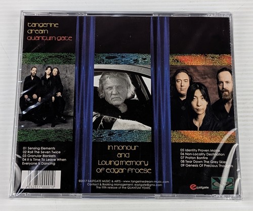 Tangerine Dream: Quantum Gate - CD SIGNED! NEW & SEALED! - Picture 2 of 2