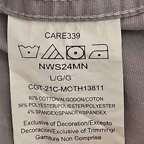 Wrangler Hemd Herren Large grau belüftet Angeln Wandern Freizeit Kurzarm - Bild 8 von 9