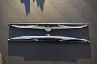 55 56 57 1955 1956 1957  Chevy Chevrolet New Pair Polished Wiper  Blades