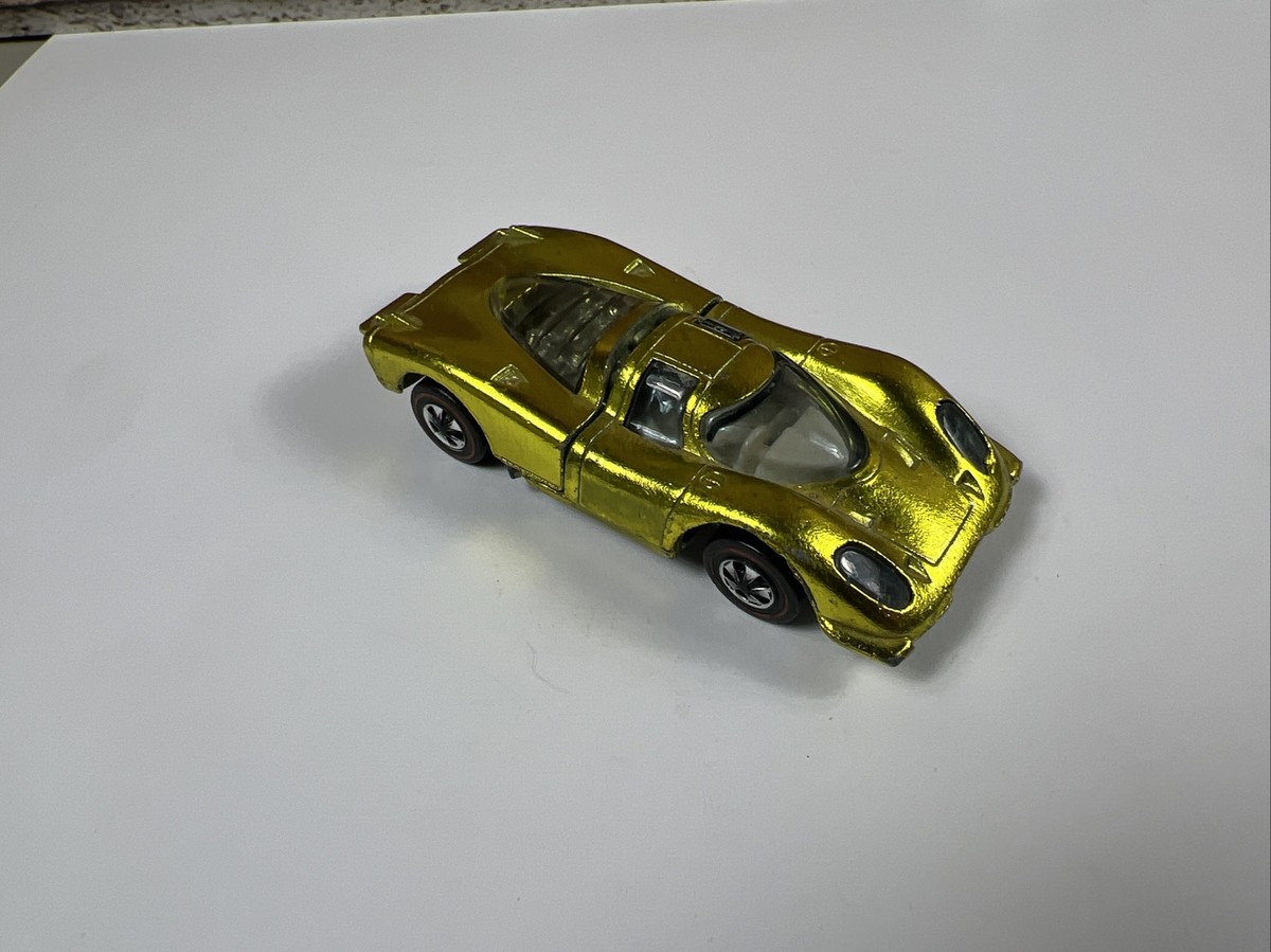 Vintage Hot Wheels Redline 1970 Yellow Porsche 917 US - | eBay