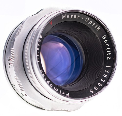 Meyer Görlitz Primoplan 58 mm f 1,9 Red V / 14 Blades M42 /SN:1353095 /Getestet - Bild 2 von 10