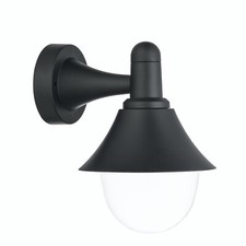 Modern Outdoor Wall Light With Dusk To Dawn Sensor IP44 Outside Lighting Lamp