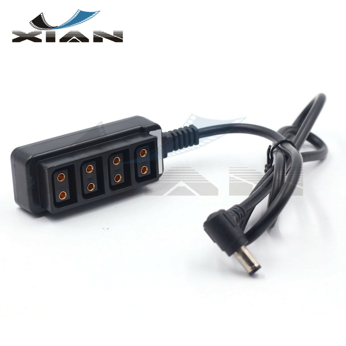 Eonvic D-Tap Splitter – 4-fach Stromverteiler Für Sony/Anton Bauer Akkus, 2,5 Mm Auf D-Tap