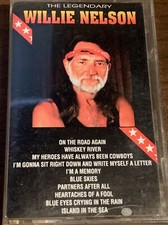 Willie Nelson- The Legendary Willie Nelson Cassette Tape - b34
