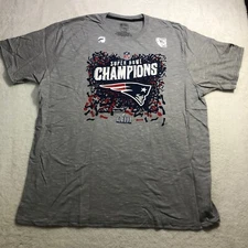 NWT New England Patriots Shirt Mens 2XL Super Bowl LIII Fanatics Pro Line