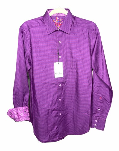ROBERT GRAHAM Houndstooth Purple RG1025 