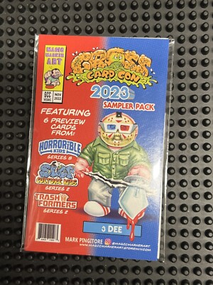 2022 Magic Marker Art Gross Card Con 2023 Sampler Pack 6 PROMO CARDS