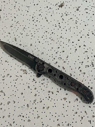 CRKT M16-10KS Tanto Folding Tactical M16 Knife Black —