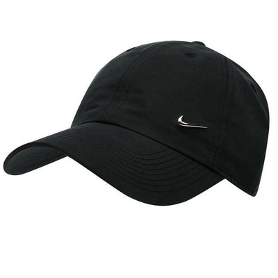 nike cap metal logo