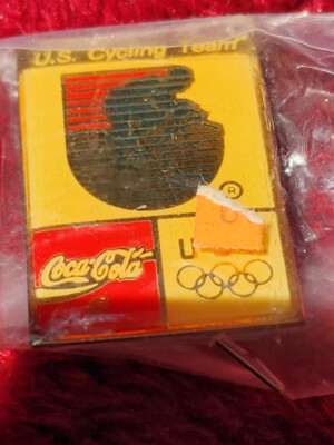 COCA COLA USA 1996 OLYMPIC US CYCLING TEAM PIN