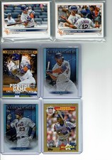 2022 Topps Baseball Series 1 & 2 New York Mets Team Set (22) Base Cards ++