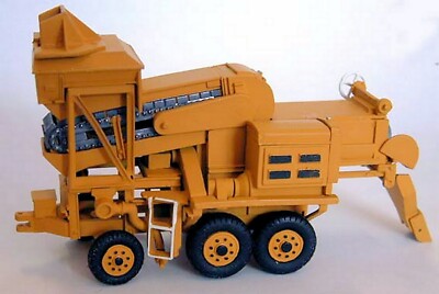 Barber Greene Asphaltmischer RW13 UNLACKIERT OO Scale Langley Models Bausatz 1/76