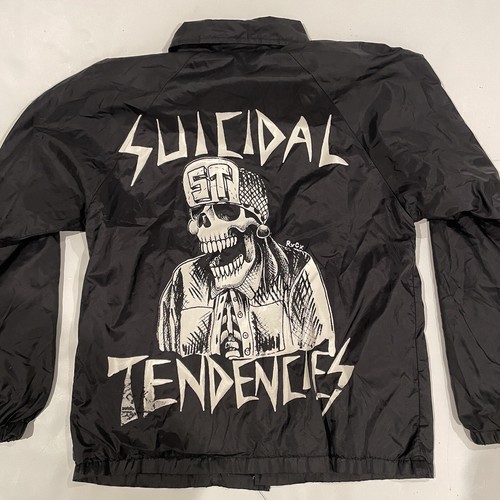 Rare! Suicidal Tendencies ST Flipskull Windbreaker Jacket Small SOLD OUT Sweater