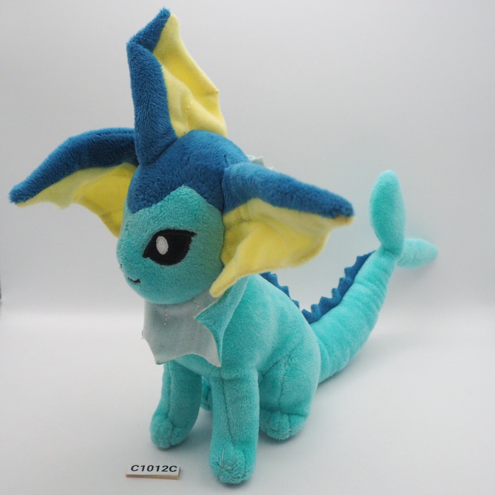 Vaporeon C1012C Pokemon Center 2015 Original Plush 7" NO TUSHTAG Toy Doll Japan