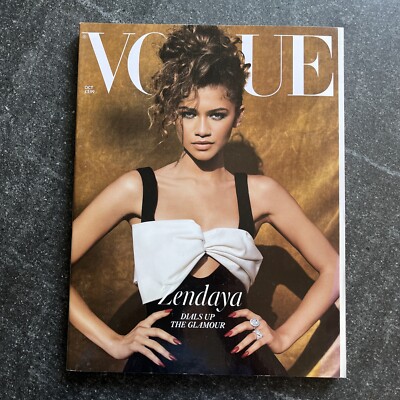 Vogue UK ZENDAYA October 2021 Subscriber s Cover