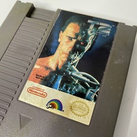Terminator 2: Judgment Day (Nintendo NES) cartuccia con custodia non testata