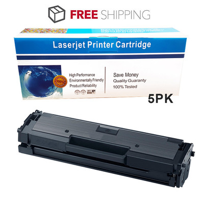 5pk Toner Cartridge MLTD111S MLT-D111S For Samsung 111S Xpress M2070FW M2020W