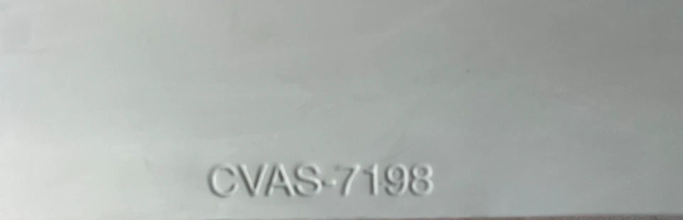 1971-1998 Sun-Visor sem pintura para minivan Chevy Astro - Imagem 3 de 4