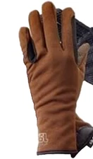 RSL Rotterdam Riding Gloves Brown SZ L