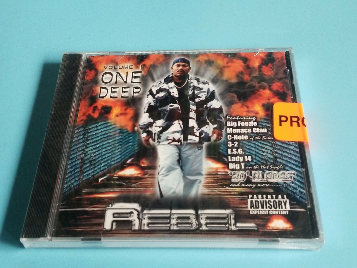 Rebel ‎– Volume 1: One Deep (2000) CD Houston Rap 3-2 C-Note ESG
