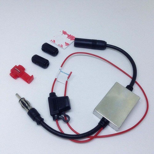 Car Auto Stereo FM/AM Radio Signal Antenna Aerial Signal Amp Amplifier Booster  - Picture 3 of 9