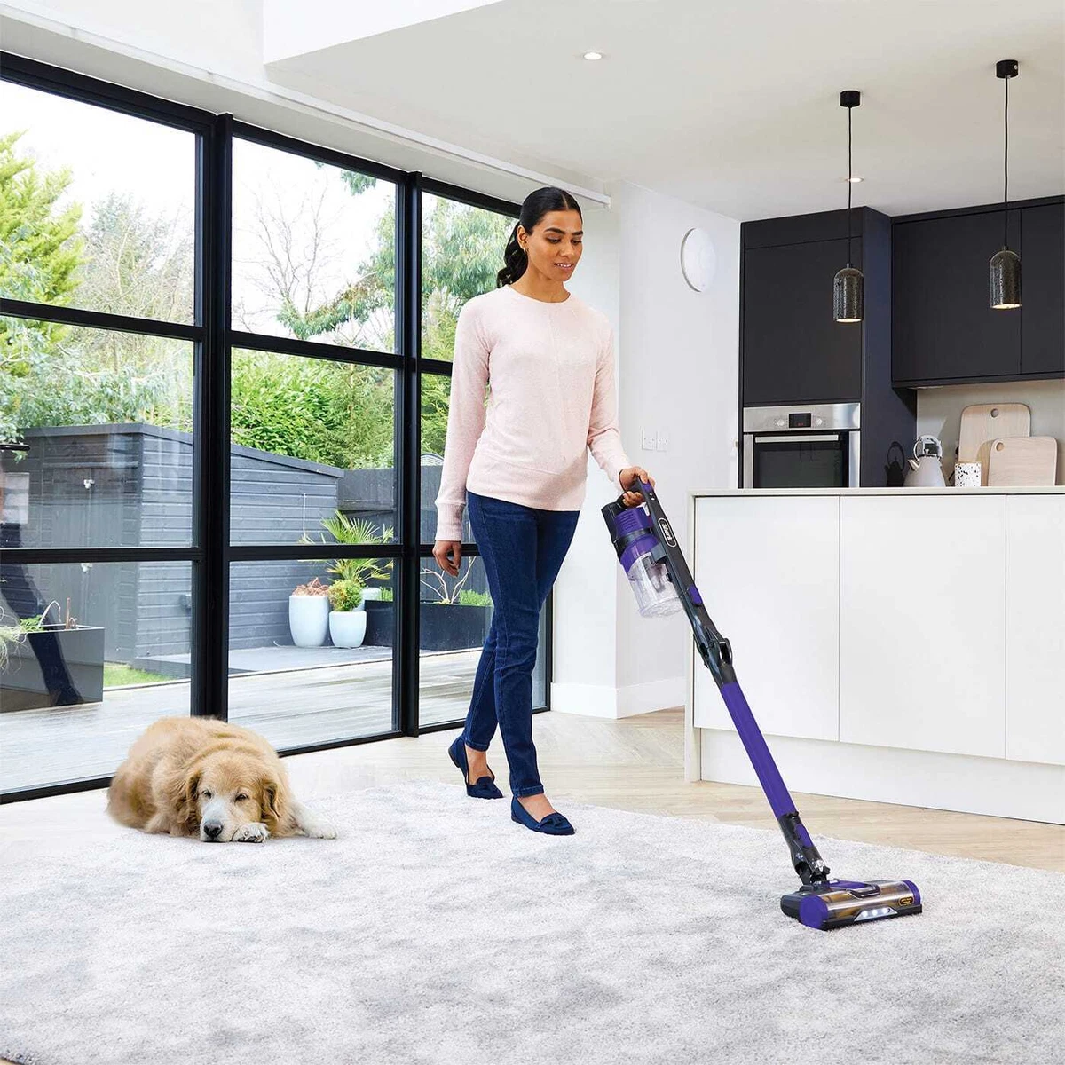 Shark cordless stick vacuum pet hair hot sale