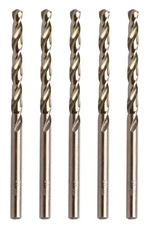 3/16" x 6" Cobalt Drill Bit Aircraft Extension Long Deep Hole Drilling- 5Pcs