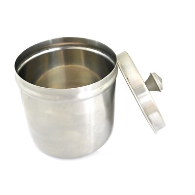 Pot à Pansement Chirurgical 4x4cm Acier Inoxydable - 1 Pièce Médicale Neuve