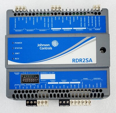 JOHNSON CONTROL S300-DIN-RDR2SA MODULE-PROVIDES INTERFACE CONTROL FOR ...