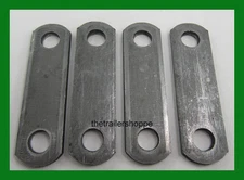 Trailer Leaf Spring Shackle Strap 3 1/8" Dump Flat - 4 Pieces