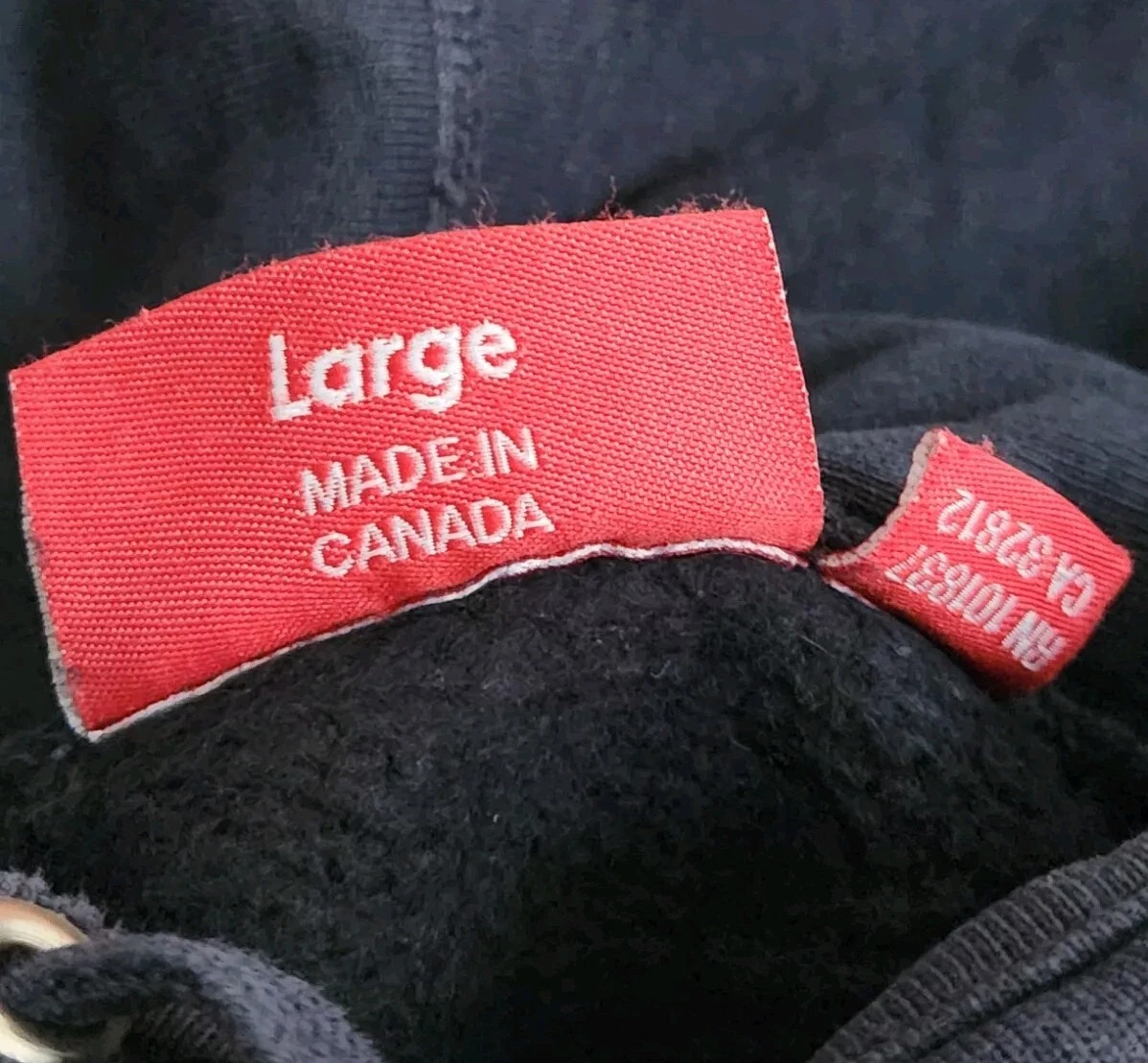 FW12 Supreme Ultima Cena Felpa con Cappuccio Navy Hoodie L Large 2012 Vintage