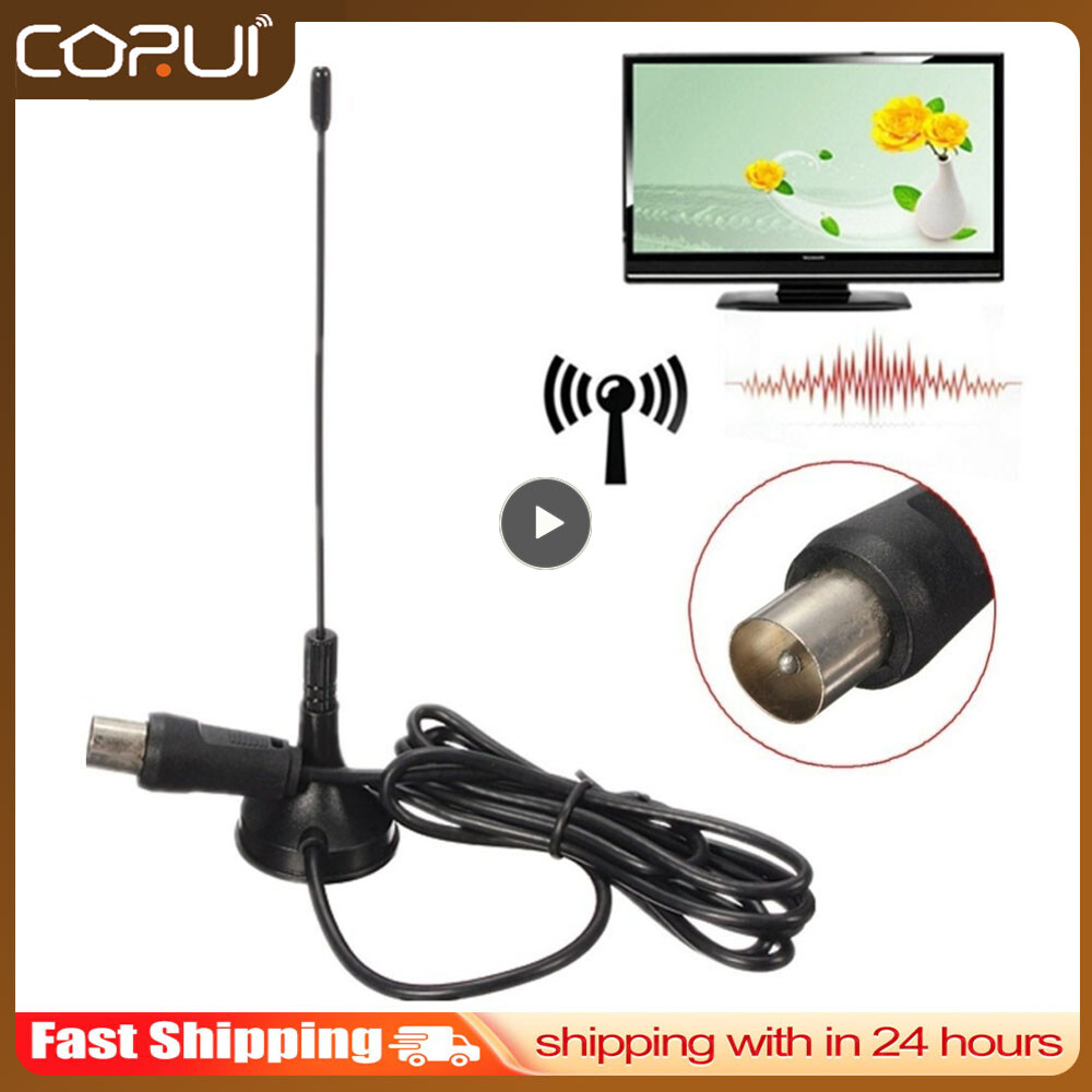 1-5PCS HD TV Indoor Digital Antenna 5dBi Free Channel Aerial Booster