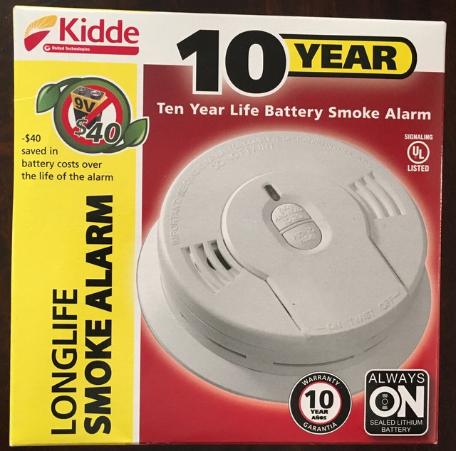 Kidde I9010 10 Year Lithium Battery Operated Smoke Alarm For Sale Online Ebay